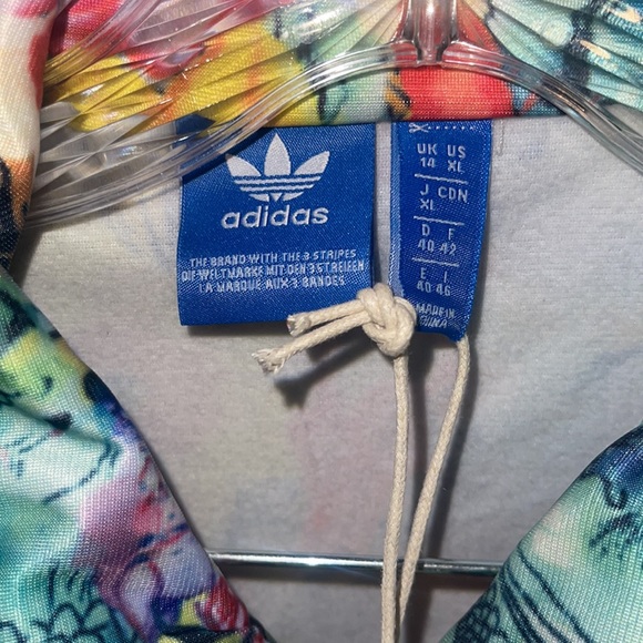 ADIDAS RARE LOTUS ZIPUP TRACK JACKET NWT XL - Picture 4 of 8